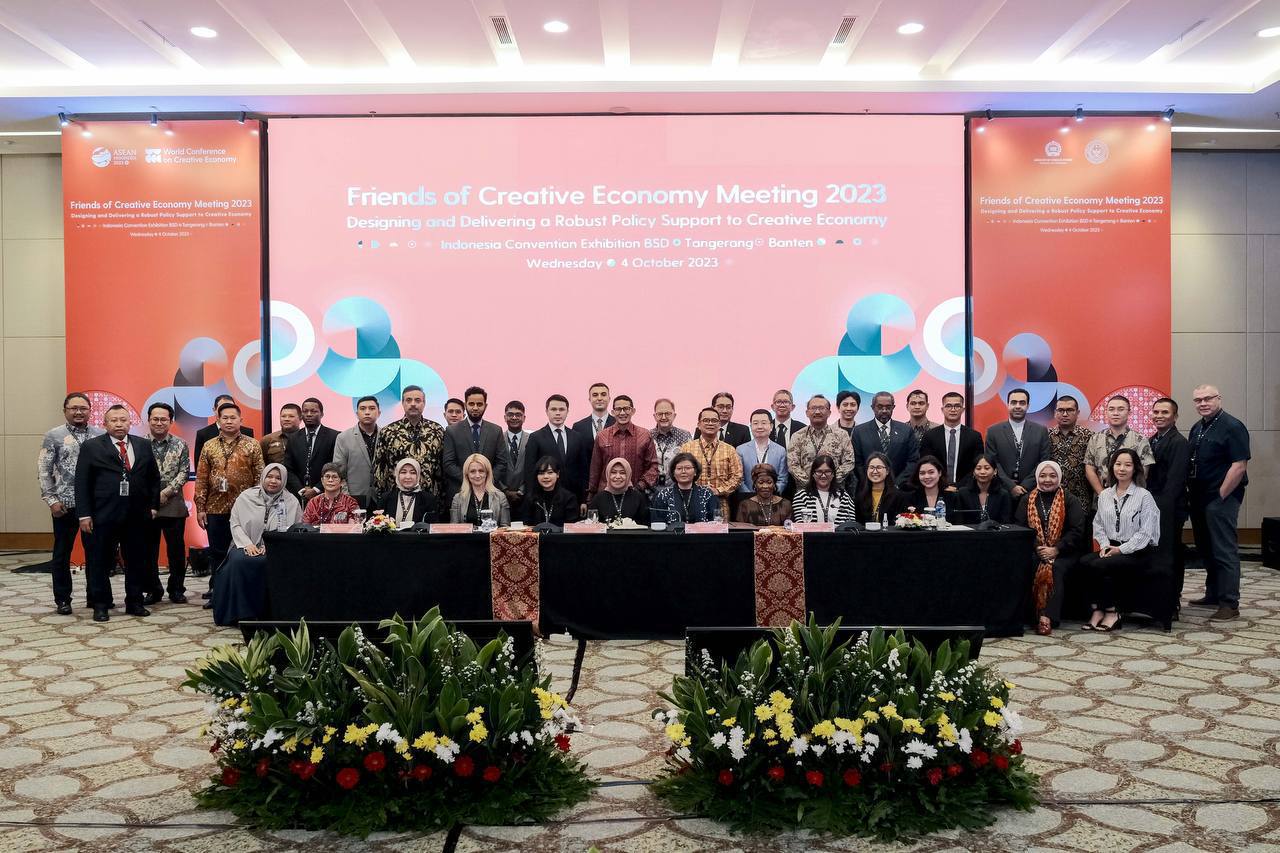 Participation in the Friends of Creative Economy (FCE) in Jakarta